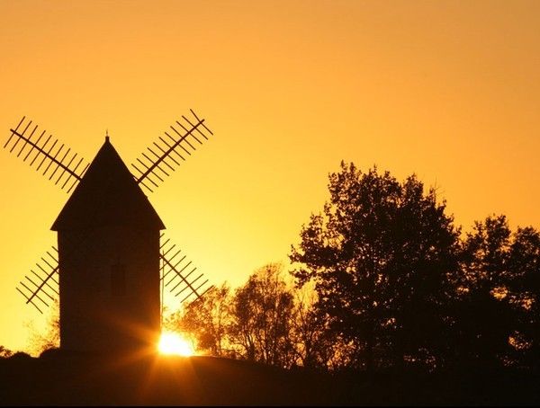 fond d'ecran coucher de soleil